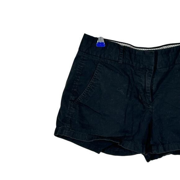 J. Crew Broken-In Chino Shorts Black Neutral Minimalist Size 0 - Picture 3 of 10